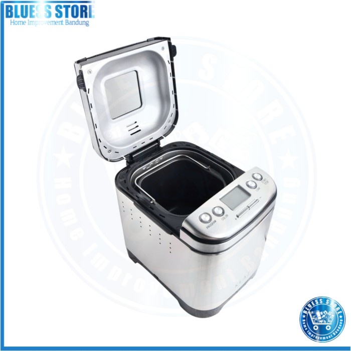 TERLARIS Klaz Mesin Pembuat Roti Dengan Display Lcd 450w Bread Maker Low Watt