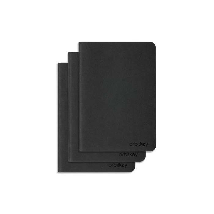 

Orbitkey Organisation Notebook A5 - 3 Pack Baru