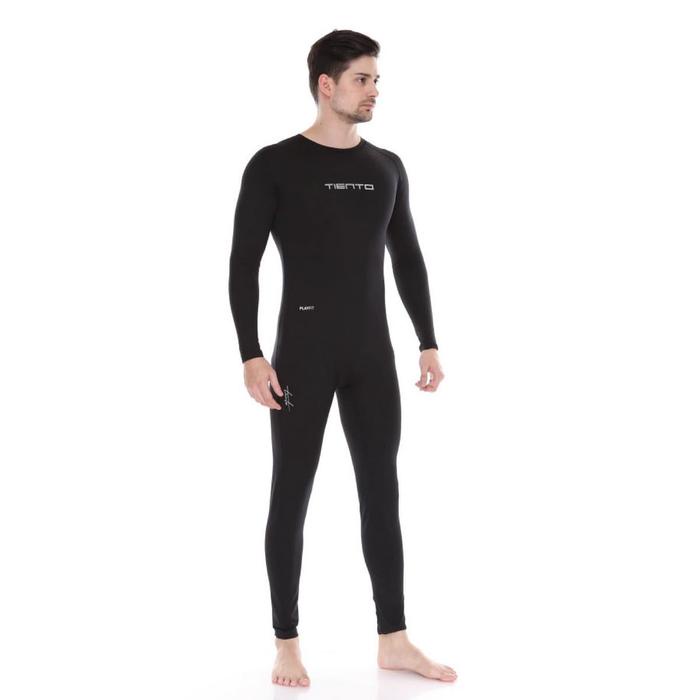 Best- Tiento Wetsuit Basic Black Swimwear Baju Celana Pakaian Renang Diving