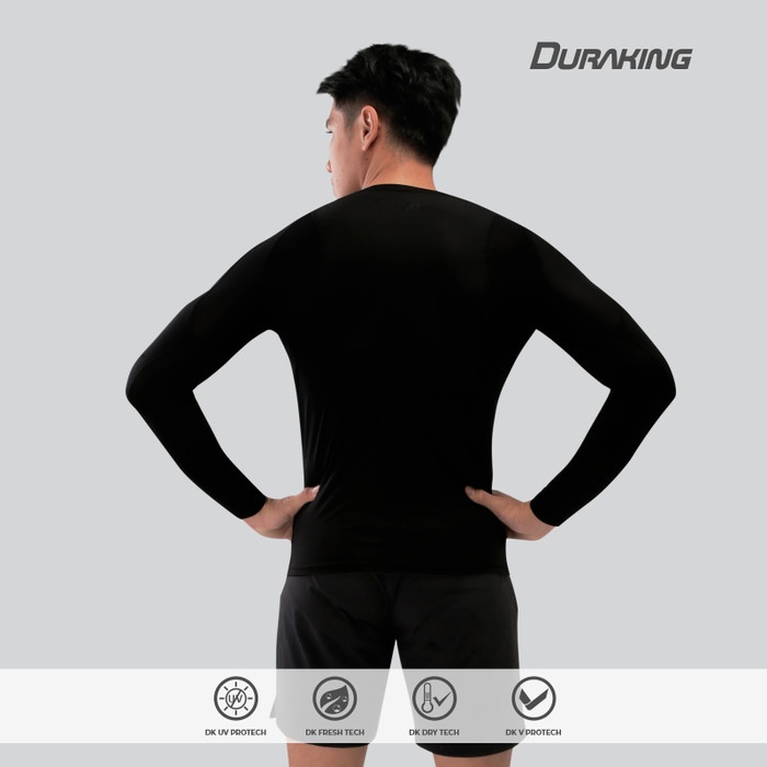 Best- DK Fishing Jersey LS (Man) Basic Rashguard Black