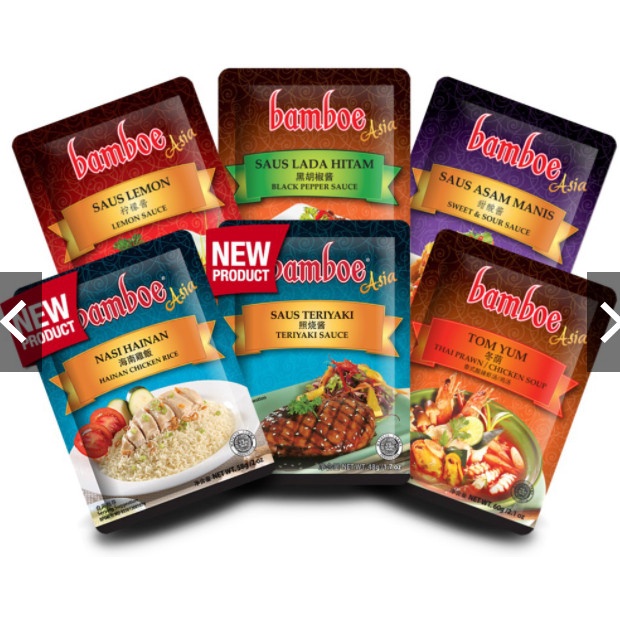 

ZU364 BUMBU INSTANT BAMBOE ASIA INSTAN TOM YUM ALL VARIANT 45 GRAM DISKON