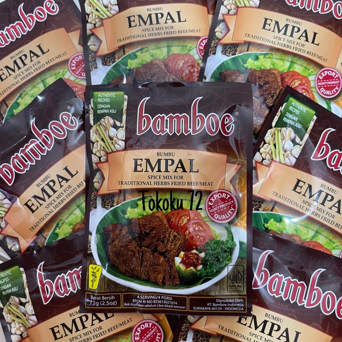 

AO314 Bamboe Bumbu Instan Empal 50 gr NEW