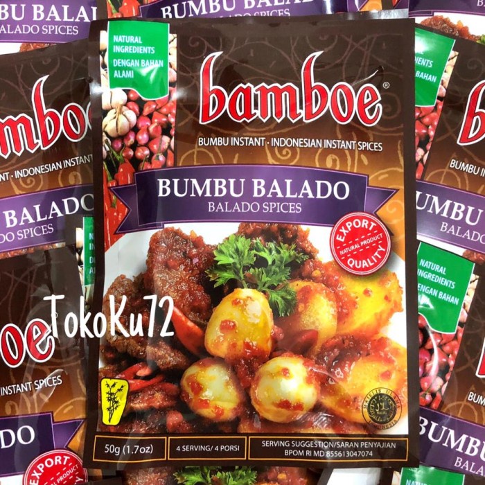 

PI698 Bamboe Bumbu Instan Balado 50 gr TERBARU
