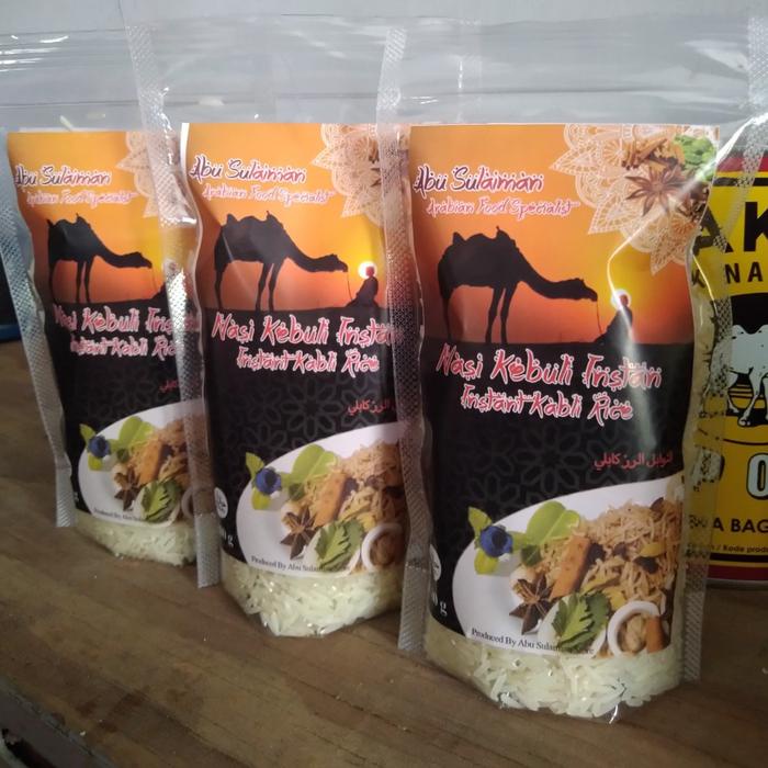 

CG944 Nasi Kebuli Instan Abu Sulaiman dengan Bumbu Kebuli dan Beras Basmati DISKON
