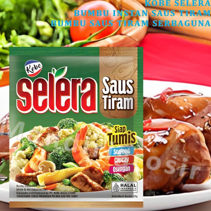 

IH206 Bumbu Instan Saus Tiram * Kobe Selera * Oyster sauce Serbaguna * 20gr 1 Renceng CUCI GUDANG