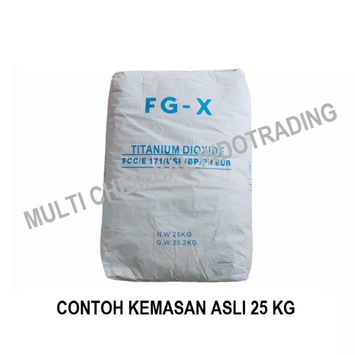 

Lezat- TITANIUM DIOXIDE FOOD GRADE. PEMUTIH MAKANAN. 1kg