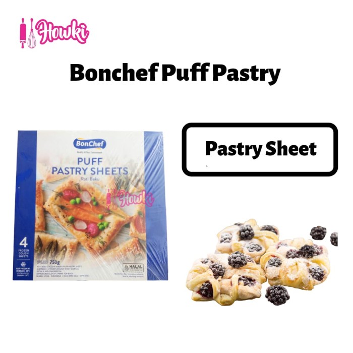 

Lezat- Bonchef Puff Pastry Sheets 750 gr