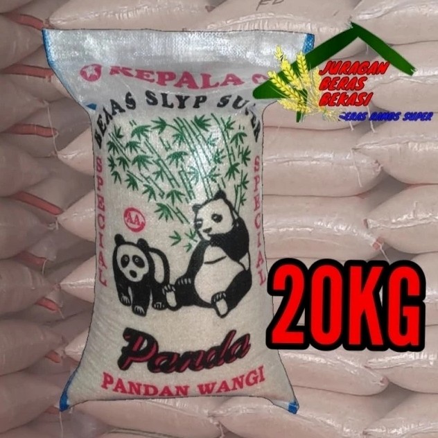 

Lezat- BERAS PANDAN WANGI CAP PANDA 20KG MURAH