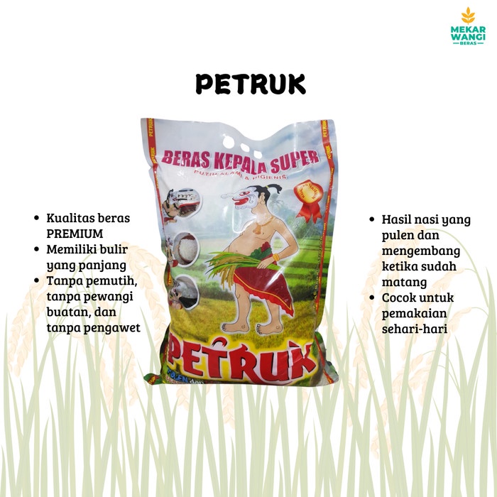 

Lezat- BERAS PETRUK 5KG