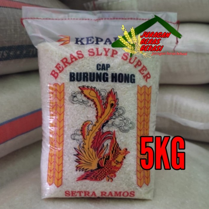 

Lezat- BERAS SETRA RAMOS CAP BURUNG HONG 5KG MURAH