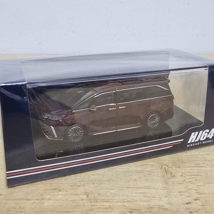 HOBBY JAPAN HJ643076BR LEXUS LM350H LHD 7 SEATER SONIC AGATE DIECAST KOLEKSI MOBIL MAINAN MINI SCALE