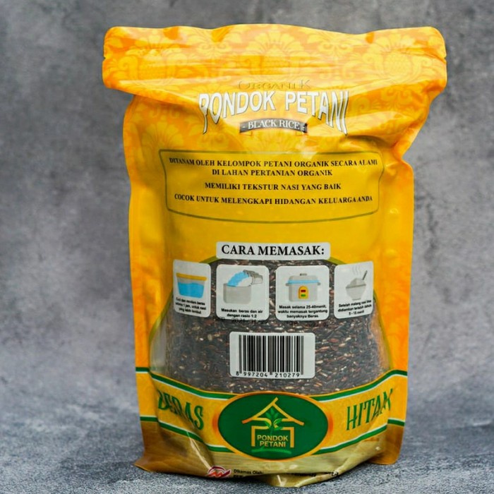 

Lezat- Beras Hitam Organik Pondok Petani 2 Kg