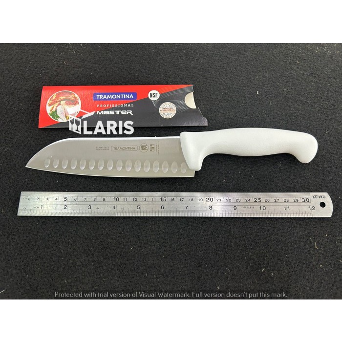 PREMIUM ORI Tramontina Brazil Pisau Santoku 7 Inch 18 cm Pisau Daging Dapur
