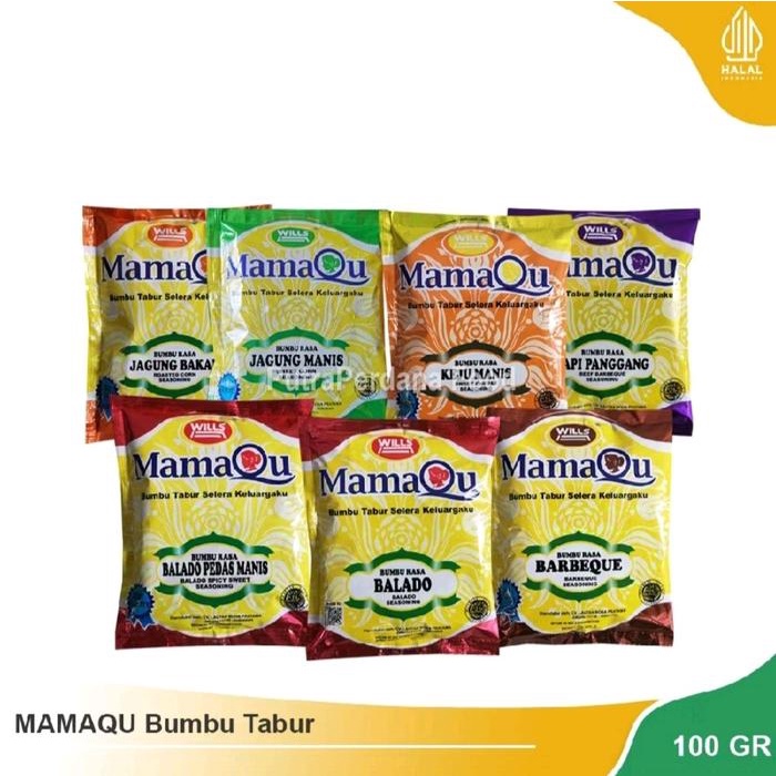 

EW604 MAMAQU BUMBU TABUR Bubuk Serbaguna 100gr Instan Serbuk BIG SALE