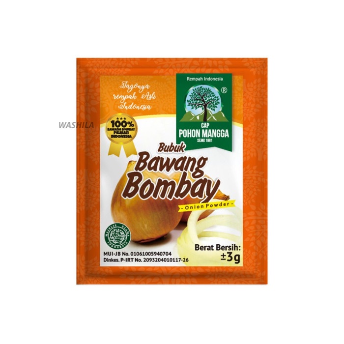 

YQ246 BUMBU Bubuk Tepung Bawang Bombay Kemasan Instan Bumbu Bawang Bombay PROMO SPECIAL