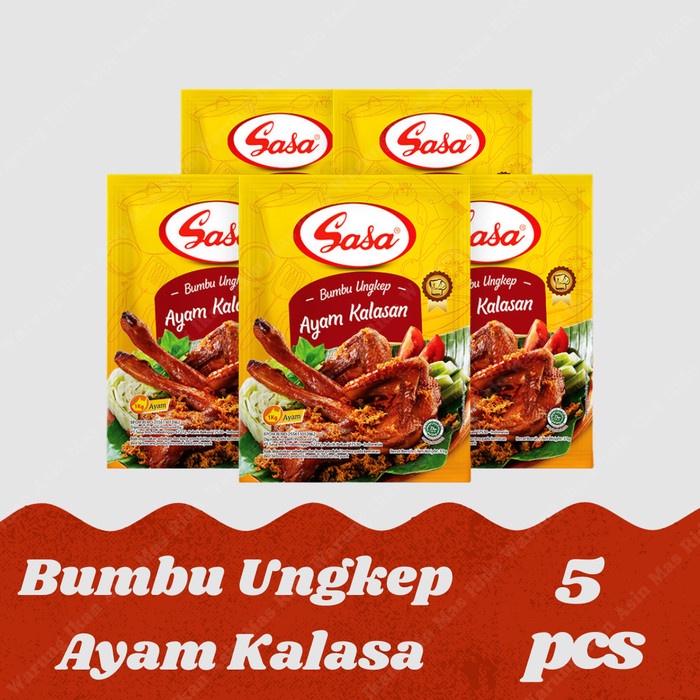 

EJ300 Bumbu Ayam Kalasan Bumbu Ungkep Ayam Goreng Kuning Bumbu Instan Sasa TERMURAH
