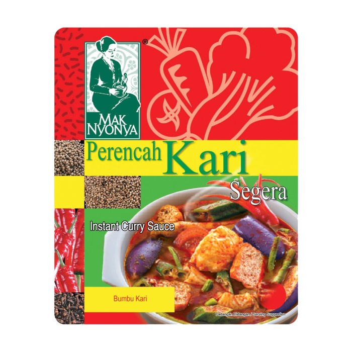 

FH145 Bumbu Masak Instan Mak Nyonya Kari 100g NEW