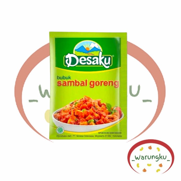 

PV880 DESAKU Bubuk Sambal Goreng 1pcs Bumbu Masakan Instan NEW