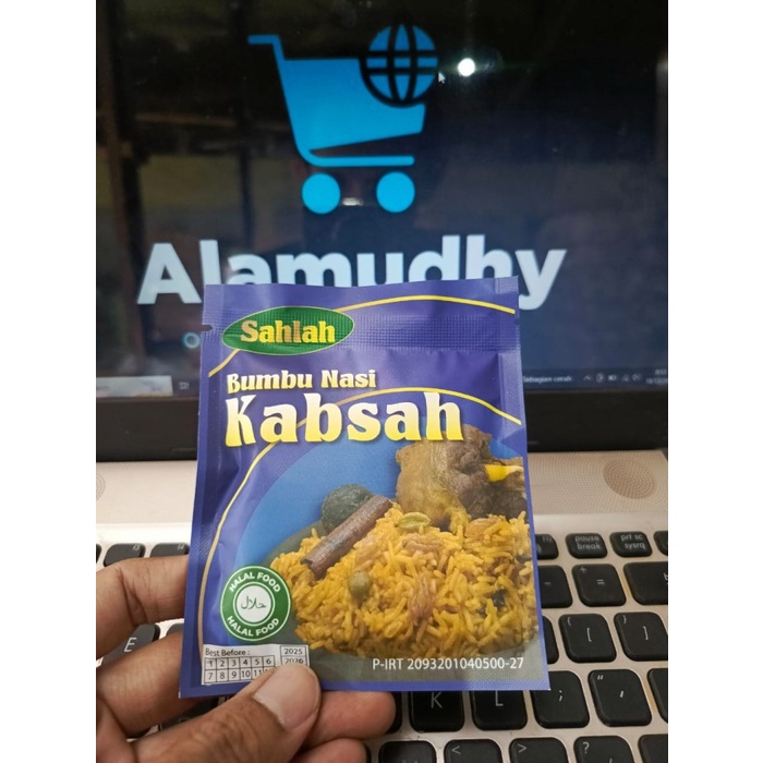 

YQ195 Bumbu instan Nasi KABSAH20gr untuk 1kg beras STOK TERBATAS