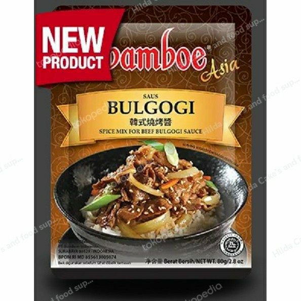 

FX960 Bamboe bumbu instan Saus Bulgogi 80gr DISKON