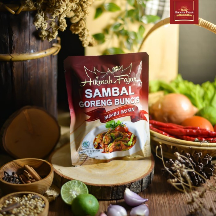 

NX230 Bumbu Instan HIKMAH FAJAR " Sambal Goreng Buncis" TERBARU