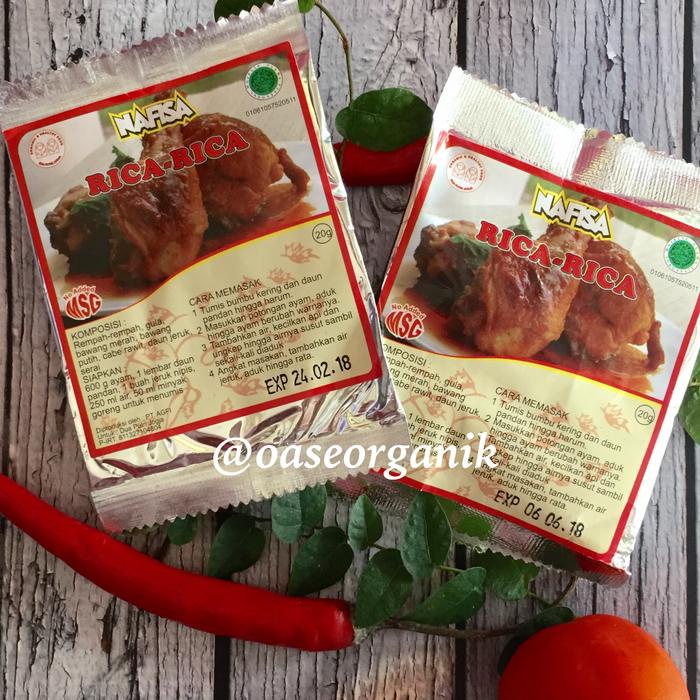 

AO634 Bumbu Masak Instan Rica - Rica "Nafisa" FREE ONGKIR