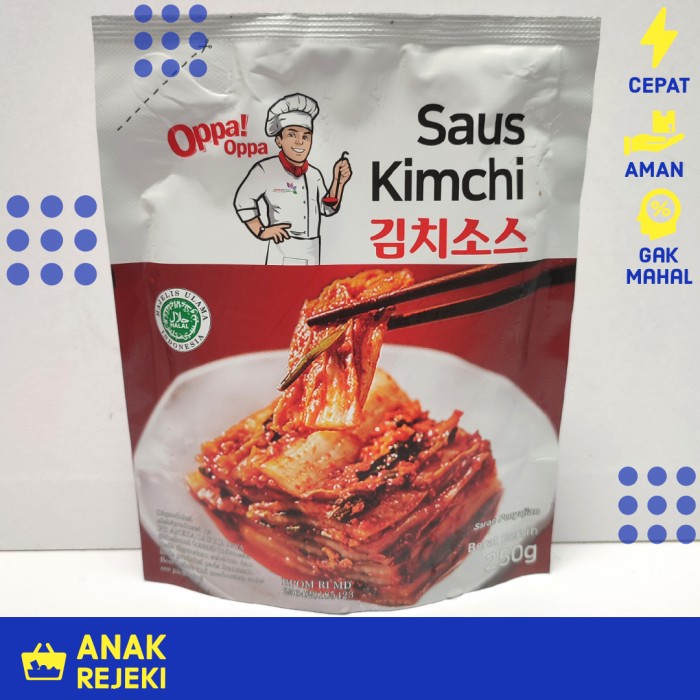 

HC520 OPPA Saus Kimchi 250gr - Bumbu Instan Saos Kimchi Korea Sawi Kimci PROMO
