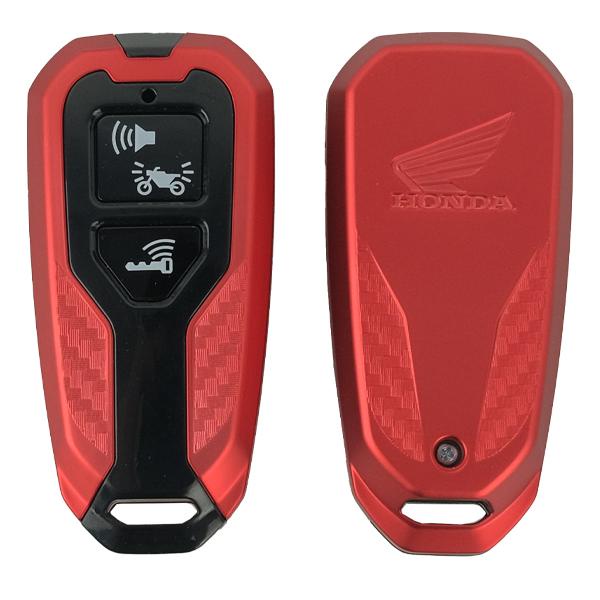 PREMIUM Smart Key Remote Cover Merah Honda ADV 160, PCX 160 & Vario 160 Aksesoris