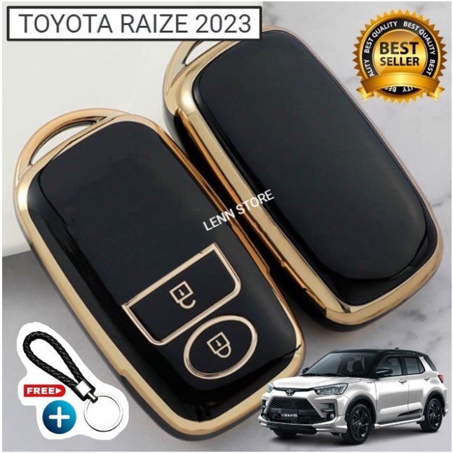 PREMIUM Cover Case Sarung Kunci Remote Silikon Toyota Raize 2022 2023