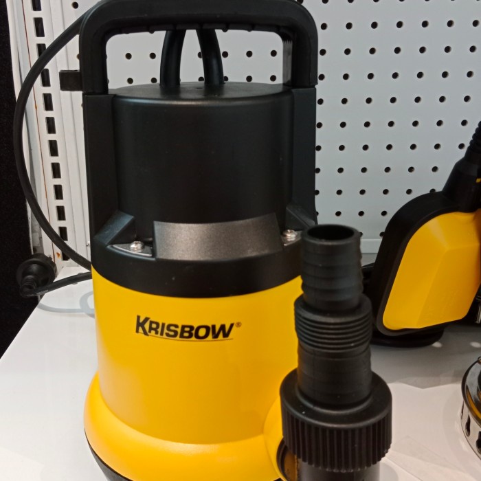 PREMIUM KRISBOW Pompa Submersible 200w/Pompa Celup Dilengkapi Saklar Otomatis