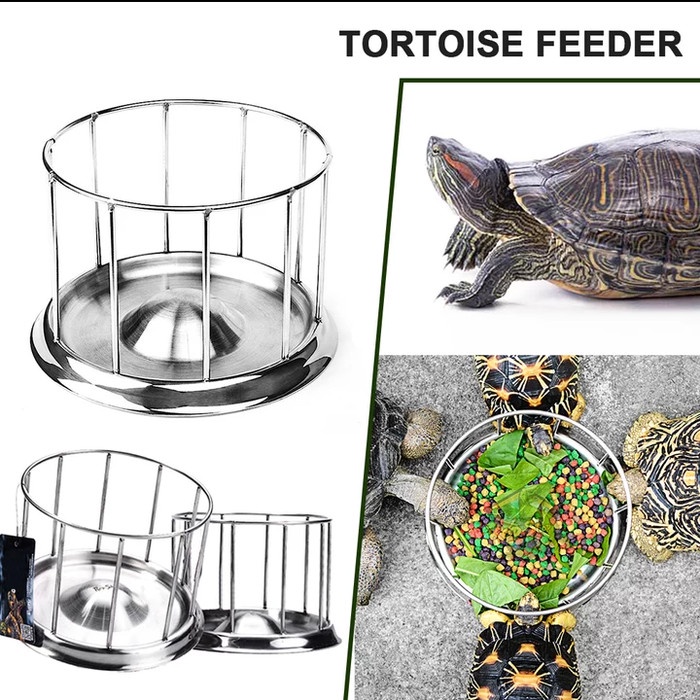 PREMIUM Tortoise feeding dish / tortoise feeder / tempat makanan kura - kura
