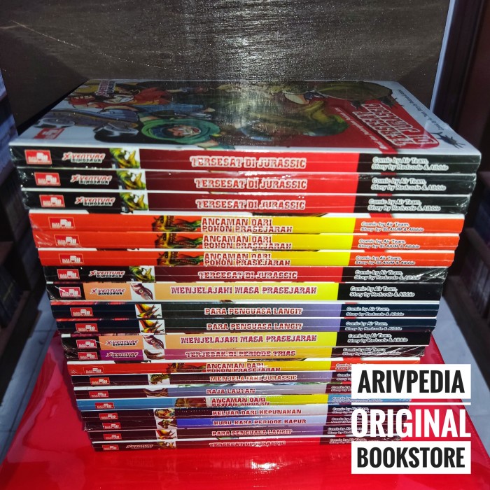 PREMIUM X-Venture Dinosaur - Pilih Judul (Komik Edukasi)