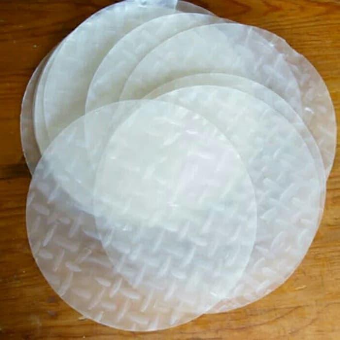 Lezat- Kulit Lumpia Vietnam Kertas Nasi BANH TRANG Rice Paper 22 Cm 400 Gram