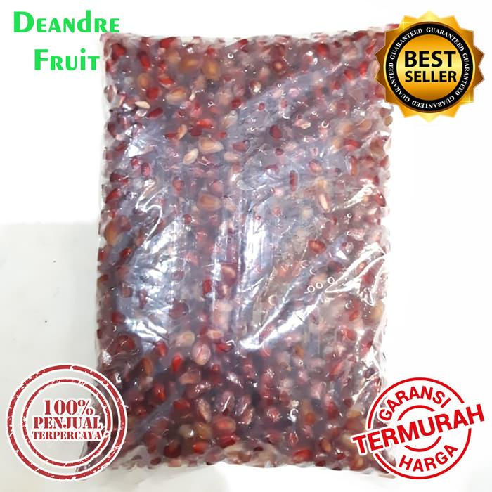 

Lezat- PASTI MURAH 1kg Biji Buah Delima Merah Import Red Pomegranate Seed