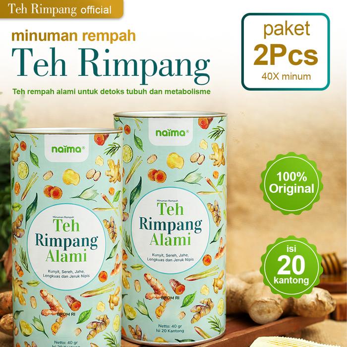 

[BPOM][JSR] Teh Rimpang 2PCS Alami ala dr.zaidul akbar - Minuman Teh Rimpang Halal Original -