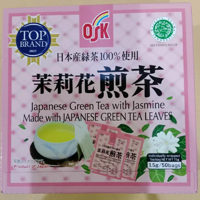 

Osk Teh Celup Japanese Green Tea Jasmine 50 Sachet