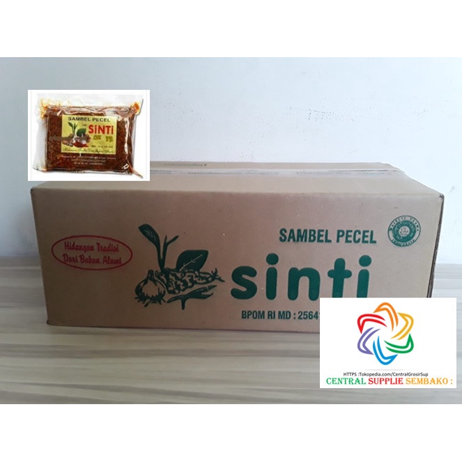 

Lezat- Bumbu Pecel Sinti [100gram /60pcs /1 karton ]