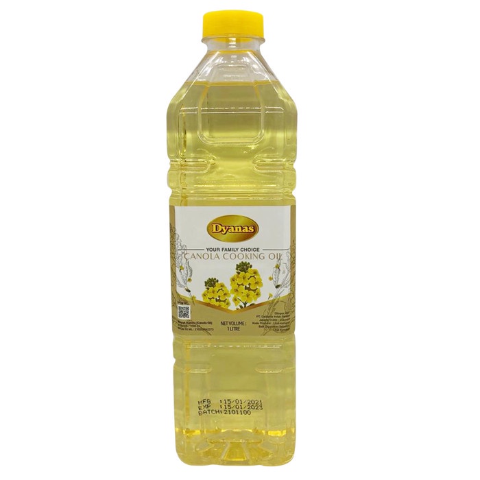 

Lezat- Minyak Goreng Dyanas Canola Oil 1L