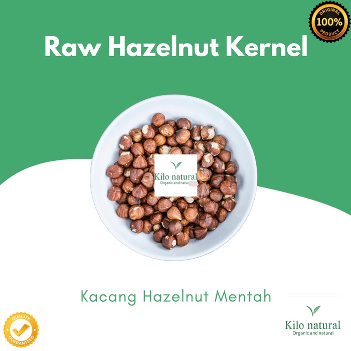

Raw Hazelnut Kernel 250gr / Kacang Hazelnut Mentah 250gram