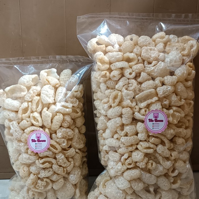 

Kerupuk Kulit Babi / Kerubi / Kerupuk B2 Original Asin Gurih 250gr-1kg