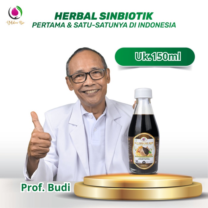 

Golden Bio BHP Herbal Tekhnologi Sinbiotik Bawang Hitam Fermentasi 150 ML