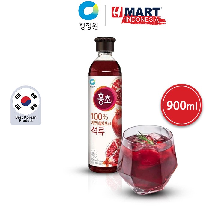 

CHUNG JUNG ONE Pomegrante Vinegar HongCho - Minuman Cuka Delima 900ml