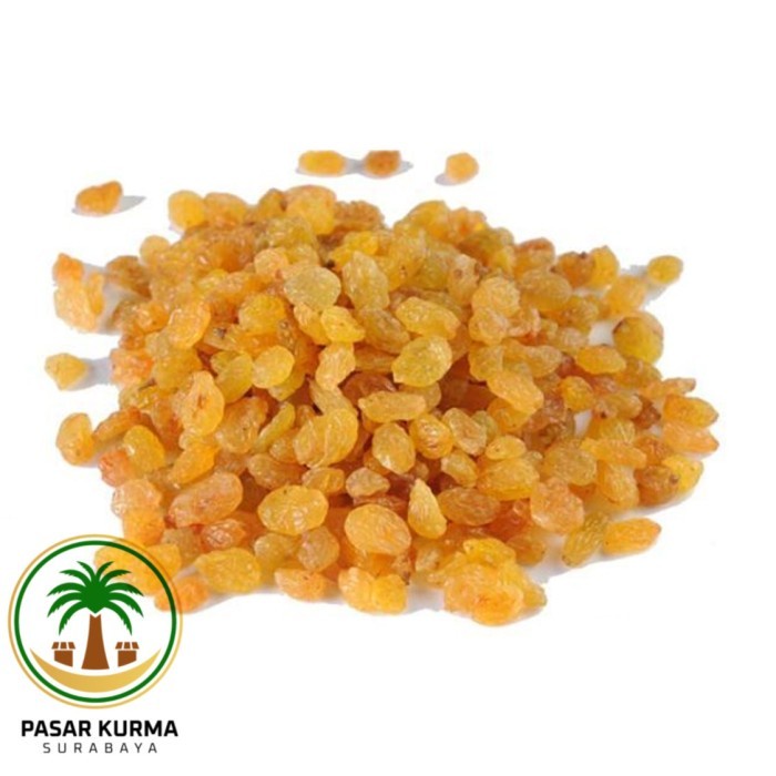 

(GoodSeller) Kismis Simin 1kg Raisin Manis Golden Kuning
