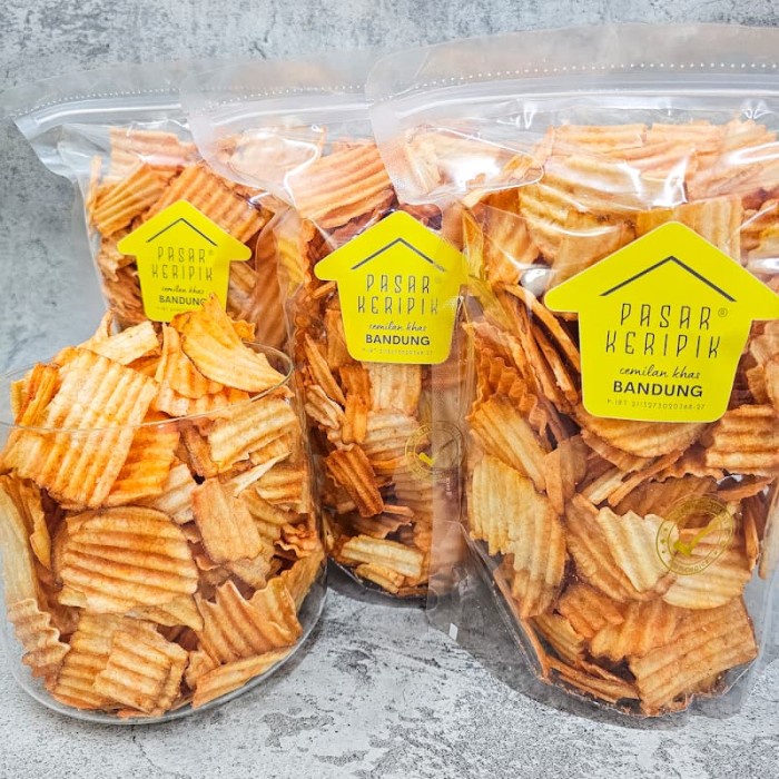 

Keripik Singkong Chuba Balado Besar Pasar Keripik