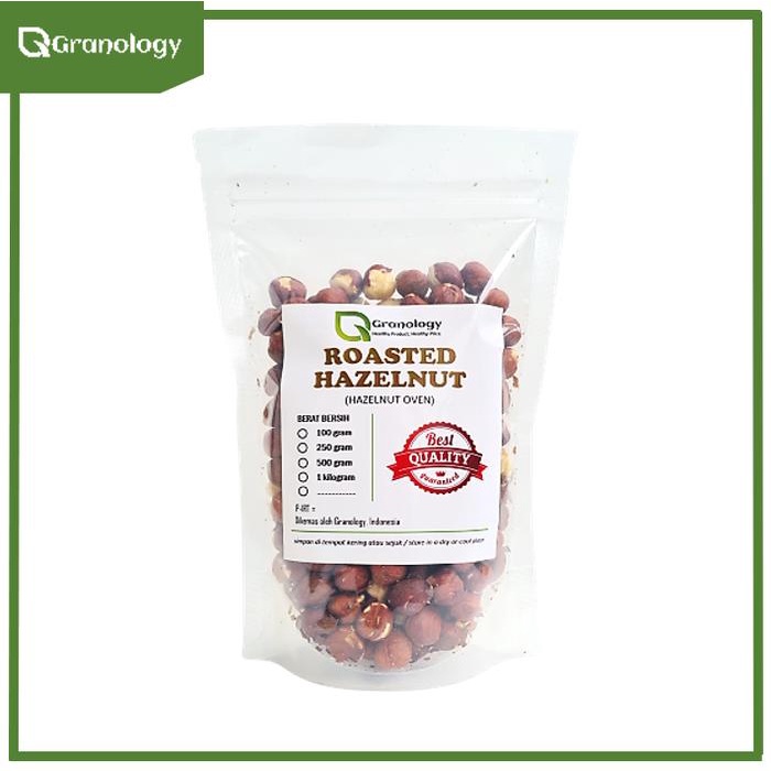 

Kacang Hazelnut Oven / Roasted Hazelnut (250 gram)