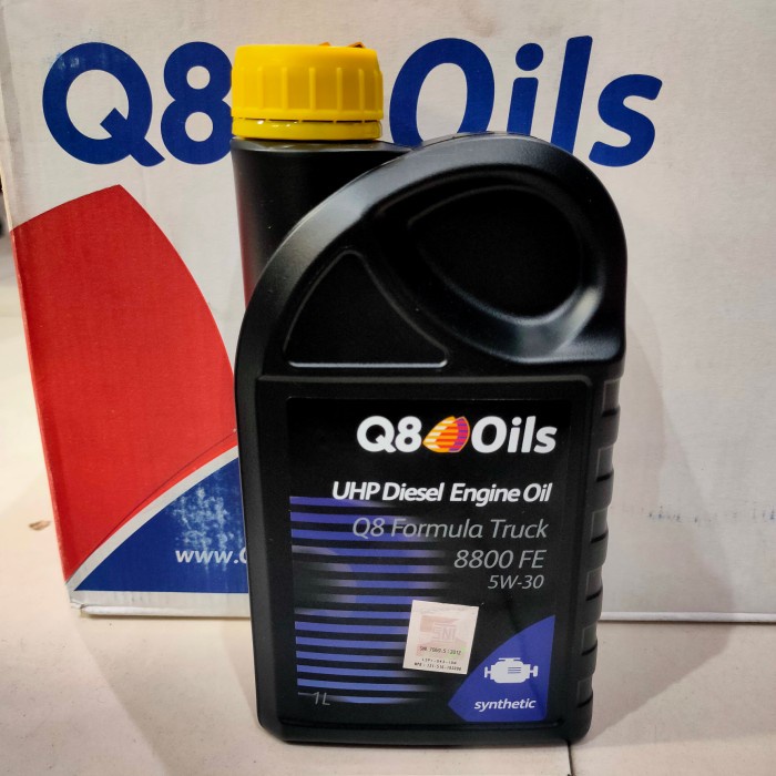 Sale Oli Q8 Formula Truck 8800 Fe 5W30 Liter 5W-30