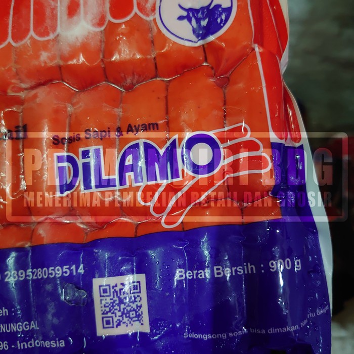 

Lezat- DILAMO BEEF COCKTAIL 900 GR / SOSIS SAPI AYAM / FROZEN FOOD / MERAH