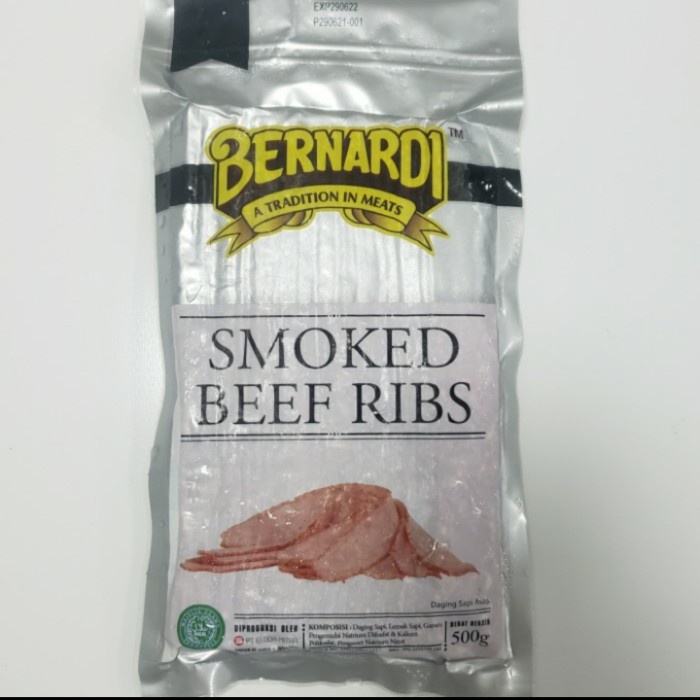 

Lezat- Bernardi Smoked Beef Rib 500 Gr