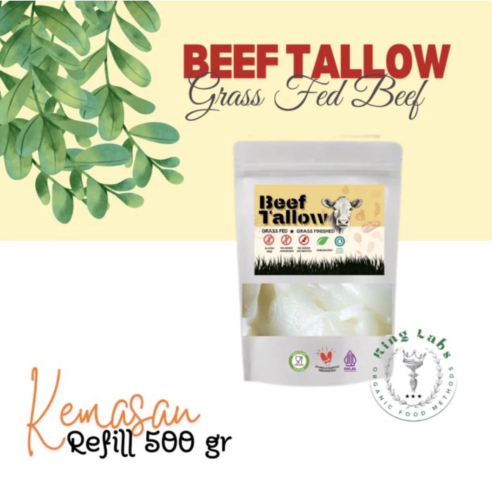 

Lezat- PREMIUM BEEF TALLOW GRASSFEED VOUCH 500gr