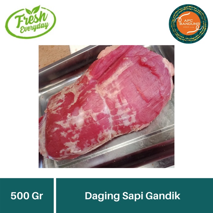 

Lezat- Daging Sapi Gandik Eye Round Daging Rendang Dendeng 500gr / 1kg
